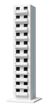 skyscraper building icon isolated. 3d render illustration png
