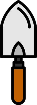 Trowel Vector Icon Design