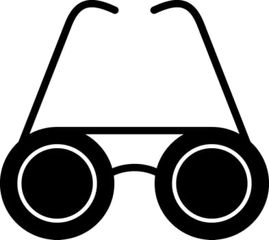 Glasses Vector Icon Design