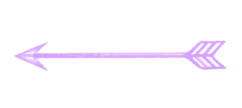 Watercolor arrow pastel element png
