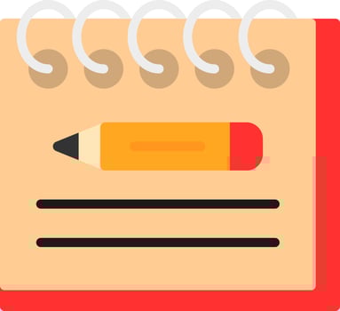 Notepad Vector Icon Design