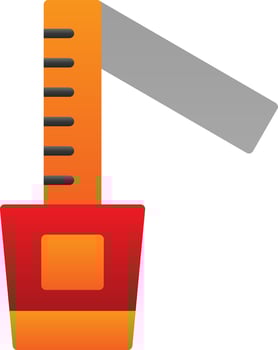 Meauring tape Vector Icon Design