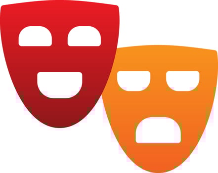 Mask Vector Icon Design