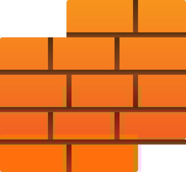 Bricks Vector Icon Design
