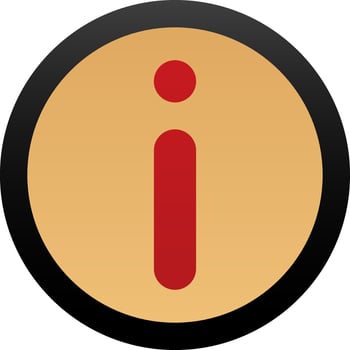 Info Vector Icon Design