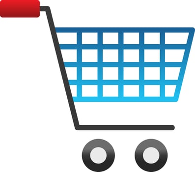 Shopping Cart Vector Icon Design
