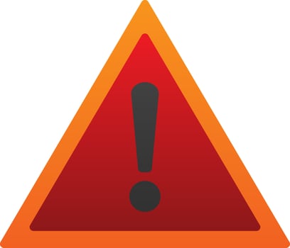 Exclamation Vector Icon Design