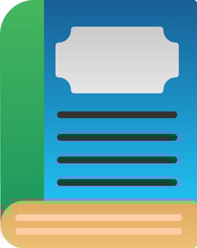 Book Vector Icon Design