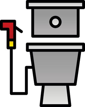 Toilet Vector Icon Design