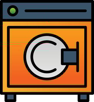 Dry Machine Vector Icon Design