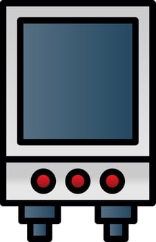 Water Heater Vector Icon Design