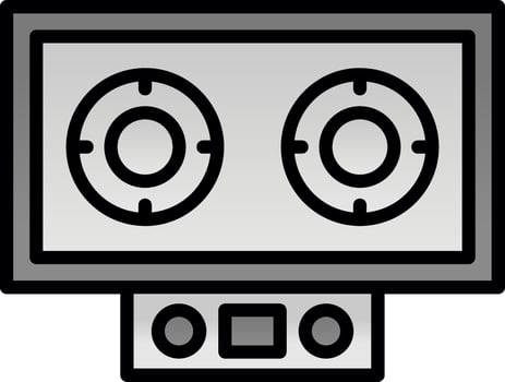 Stove Vector Icon Design