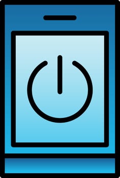 Mobile phone Vector Icon Design