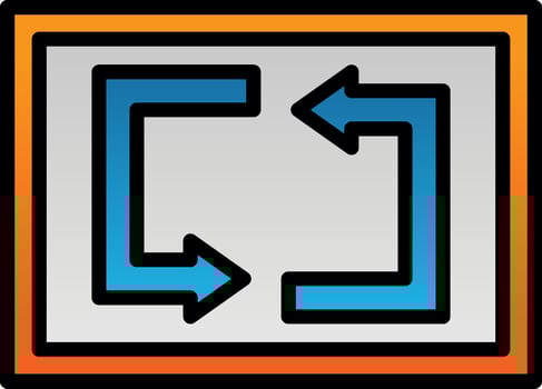 Repeat Vector Icon Design
