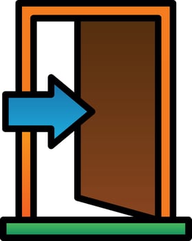 Entrance Vector Icon Design