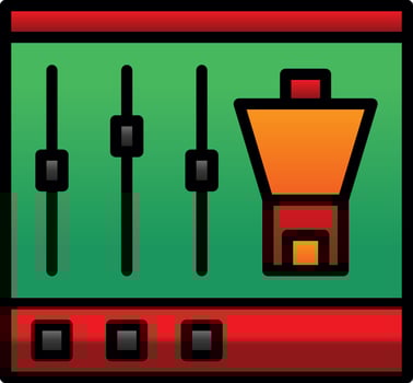 Volume controller Vector Icon Design