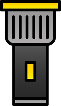 Torch Vector Icon Design
