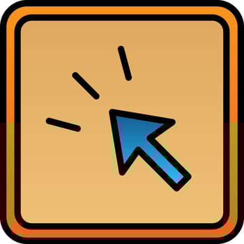 Cursor Vector Icon Design