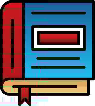 Book Vector Icon Design