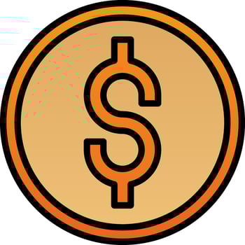 Dollar Vector Icon Design