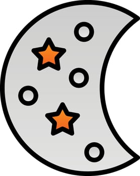 Moon Phase Vector Icon Design