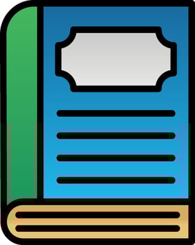 Book Vector Icon Design