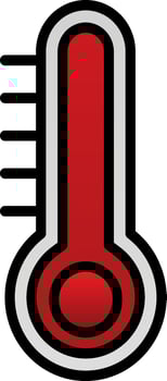 Temperature Vector Icon Design