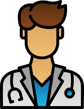 Doctor Vector Icon Design