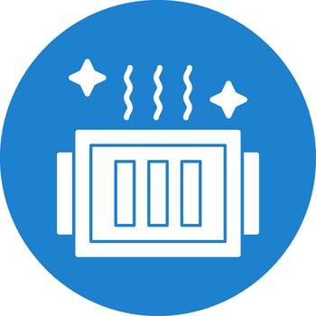 Radiator Vector Icon Design