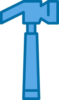Hammer Vector Icon Design