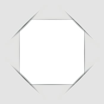 Photo frame corners. Vector illustration.