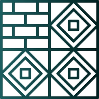 Tiles in Wales Vector Icon Design