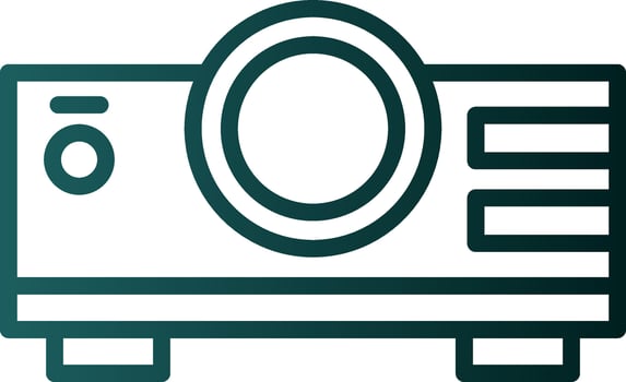 Projector Vector Icon Design