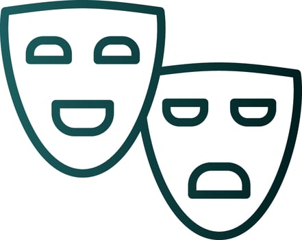 Mask Vector Icon Design