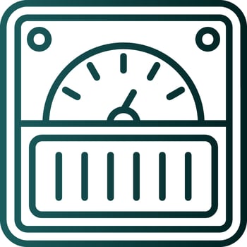 Meter Vector Icon Design