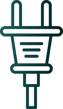 Plug Vector Icon Design