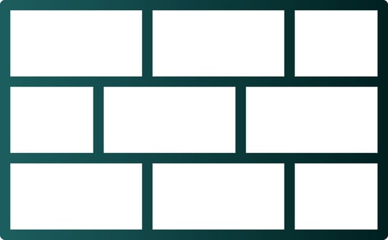 Brick Vector Icon Design