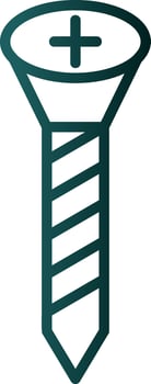 Screw Vector Icon Design