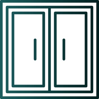 Window Vector Icon Design