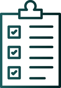List Vector Icon Design