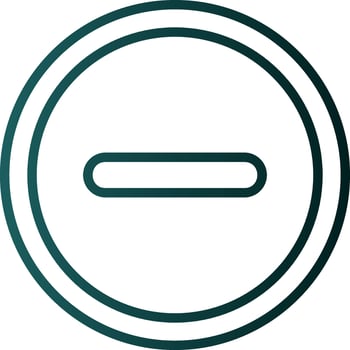 Subtract Vector Icon Design