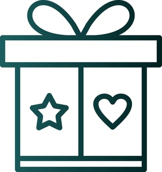 Gift Box Vector Icon Design