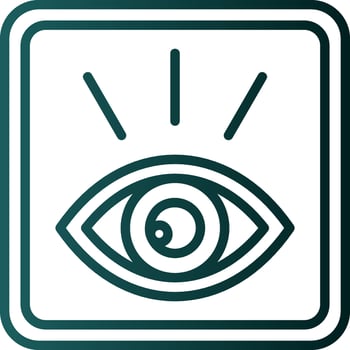 Eye Open Vector Icon Design