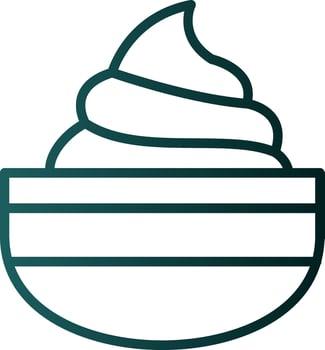 Cream Vector Icon Design