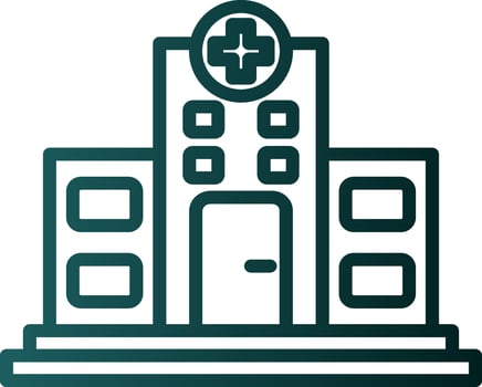 Hospital Vector Icon Design