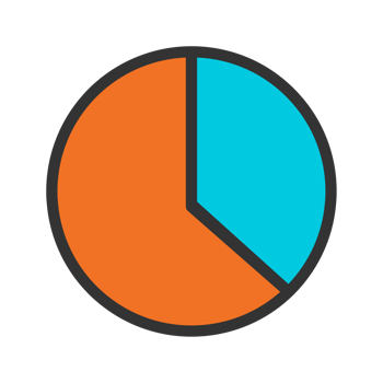 Business graph icon. Economic chart report. Investment symbol. png