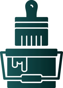 Paint Vector Icon Design