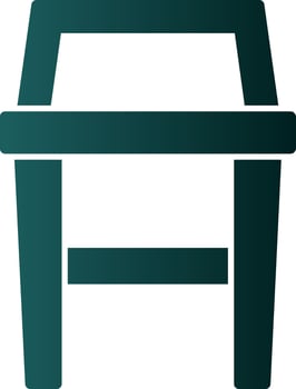 Bar Stool Vector Icon Design