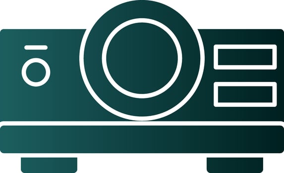 Projector Vector Icon Design