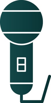 Mic Vector Icon Design